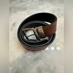 Polo Ralph Lauren Brown/Black Men's Reversible Leather Belt
